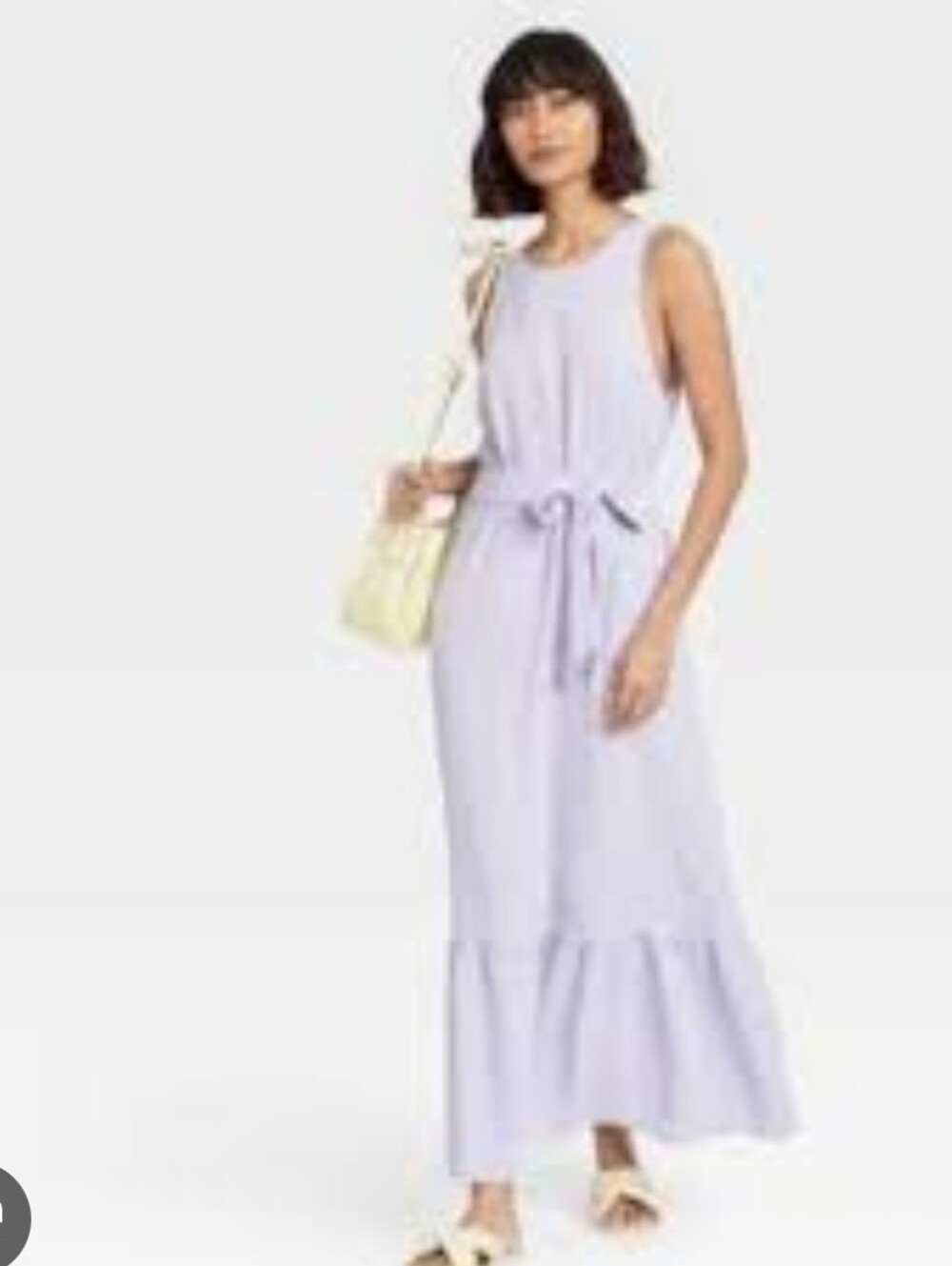 A New Day Lavender Maxi Dress Size XL